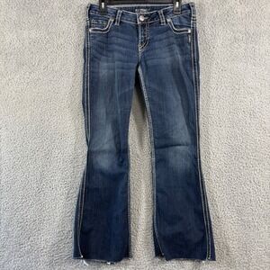 Silver Jeans‎ Co Frances 22 Bootcut Jeans Womens 30x33 Dark Wash Low Rise